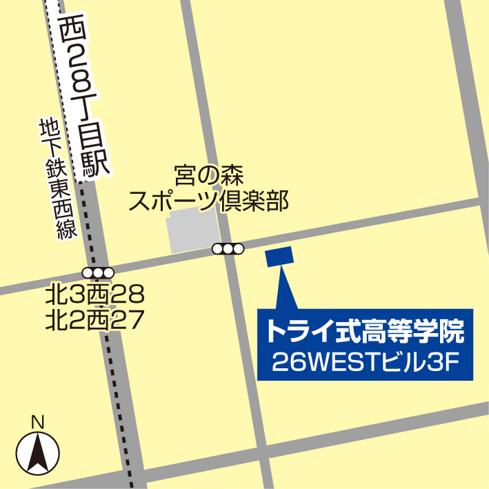 札幌円山の地図