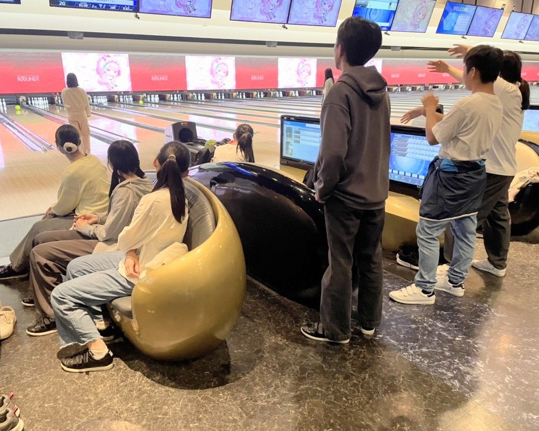 ボーリング大会やスポーツ部など、体を動かすイベントも定期的に開催！