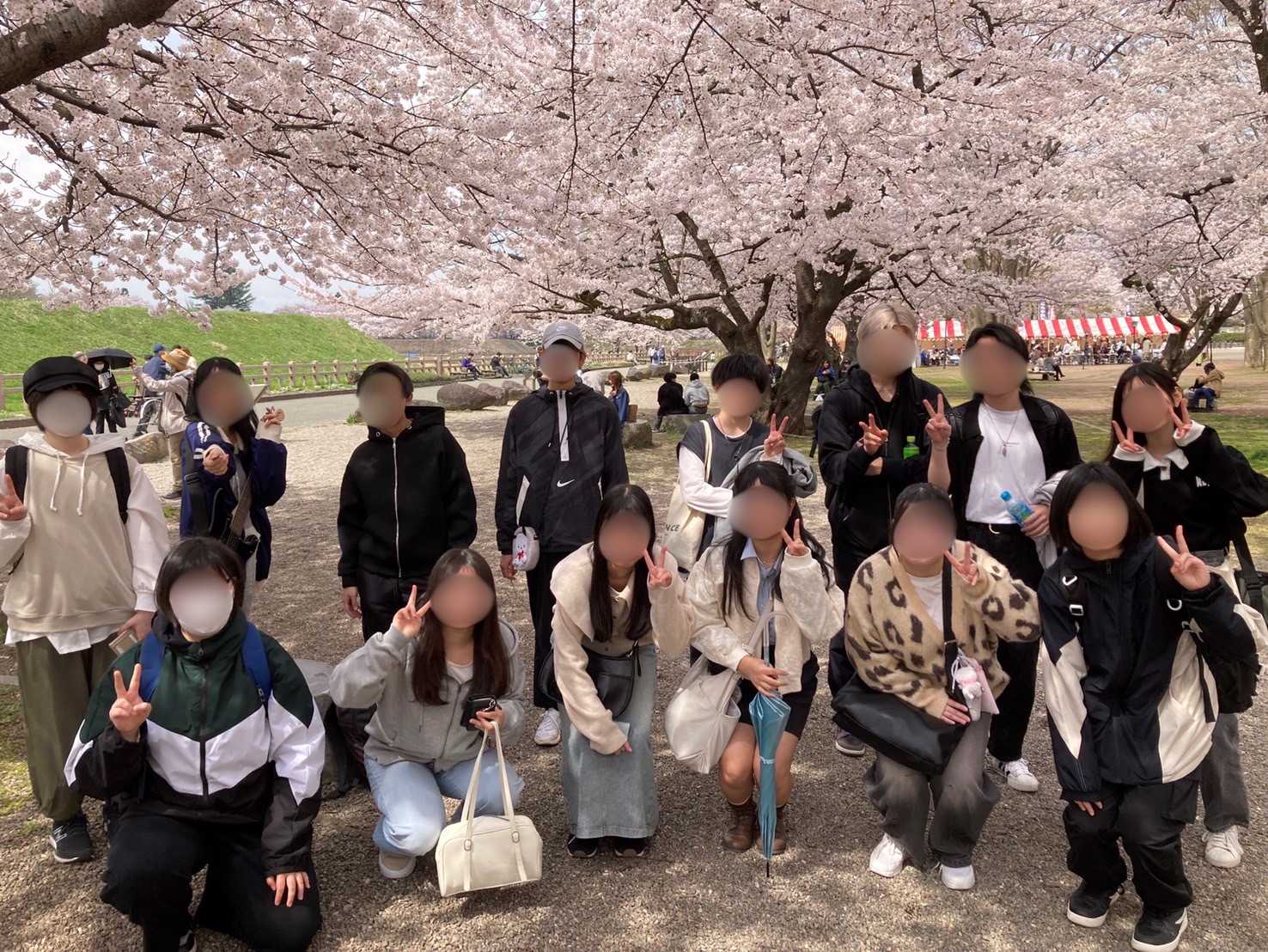 お花見に行ってきました！