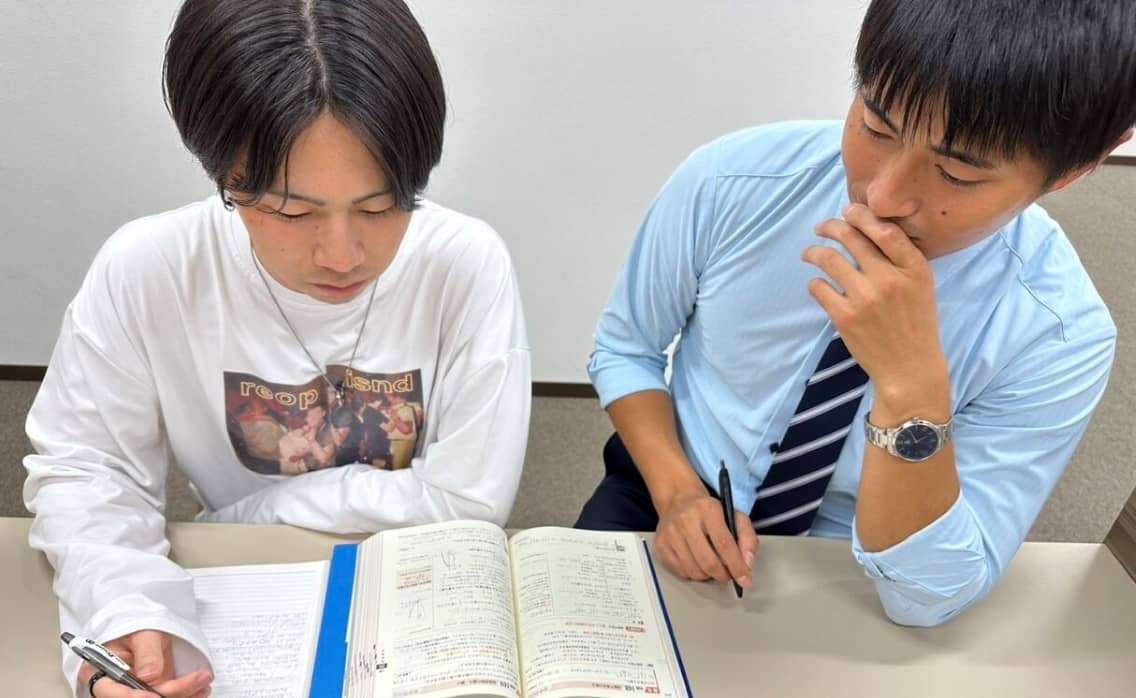 マンツーマン授業の様子