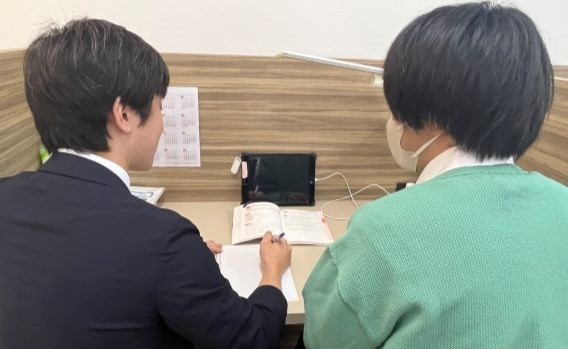 目標に向けてトライならではのマンツーマン指導