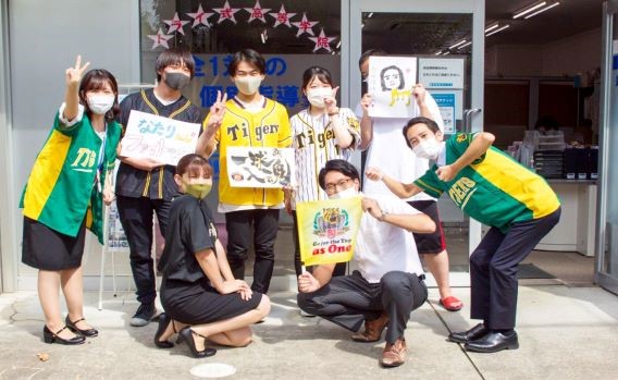 キャンパスのみんなが温かくお出迎え♪