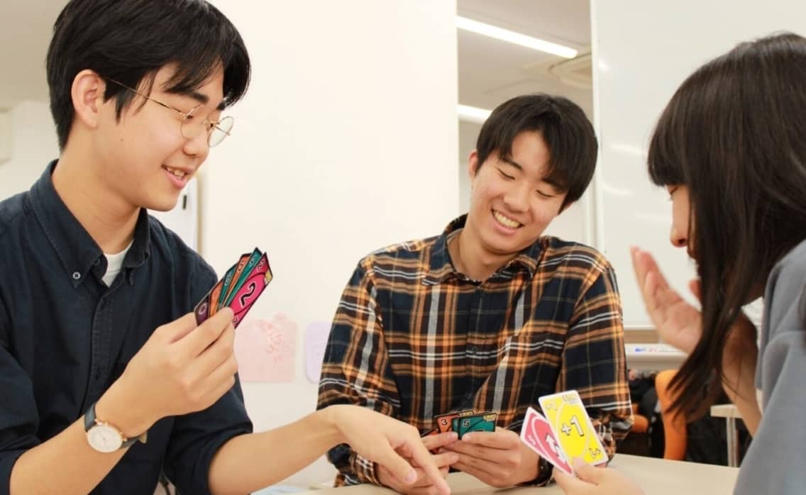 ランチタイムのあとにUNO！