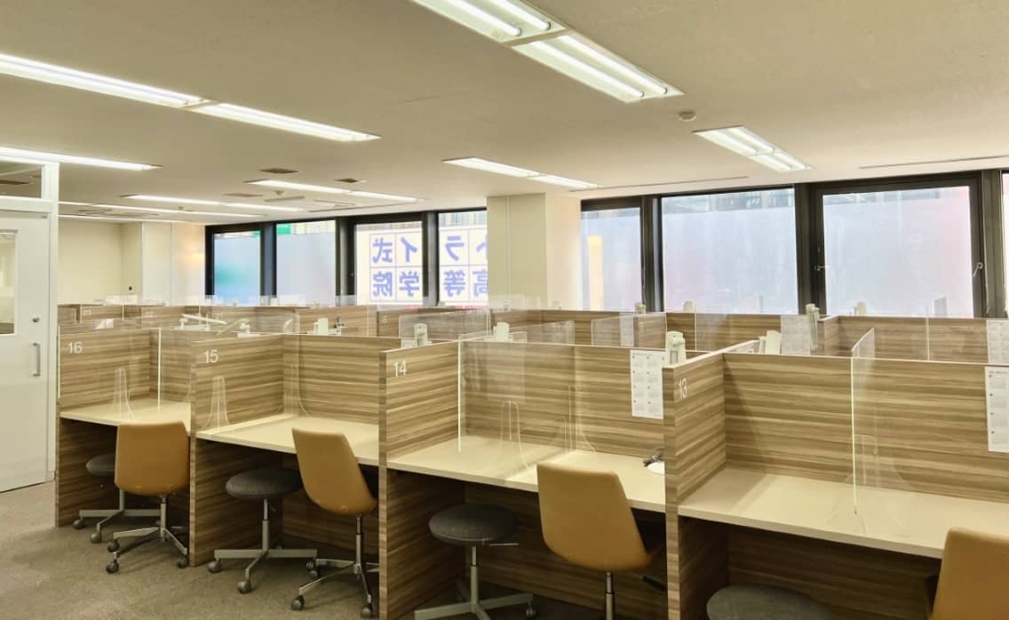 授業を行う個別ブース