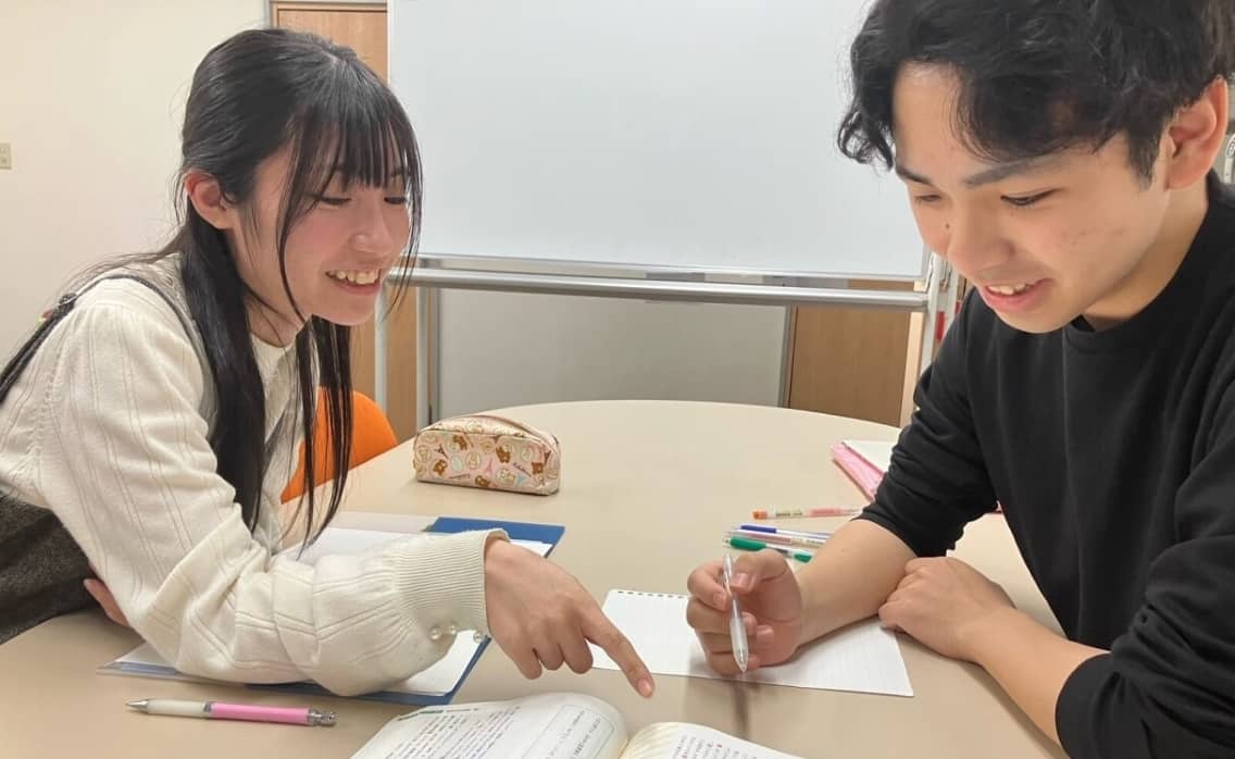 友達と一緒なら勉強もはかどります！