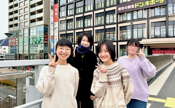 キャンパスは長野駅より徒歩3分！