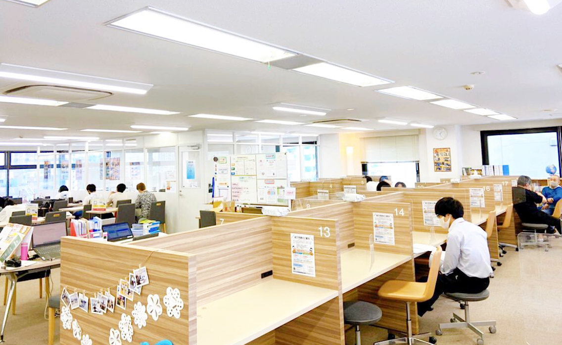 広々としたきれいなキャンパスです♪