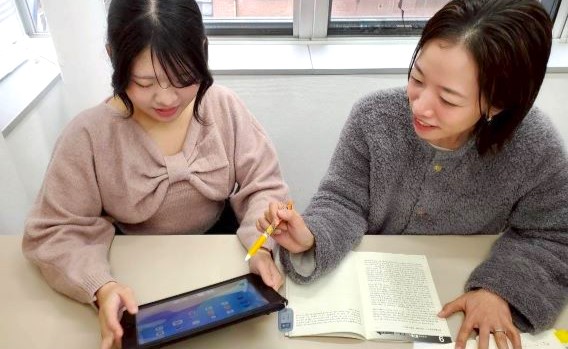 マンツーマン授業風景