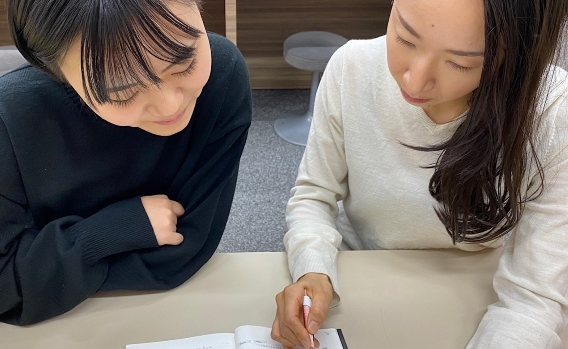 マンツーマンで優しく教えてくれます！