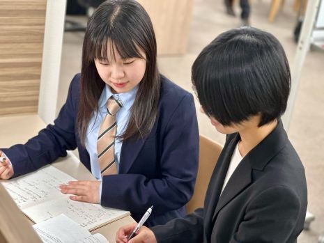 マンツーマンの授業の様子