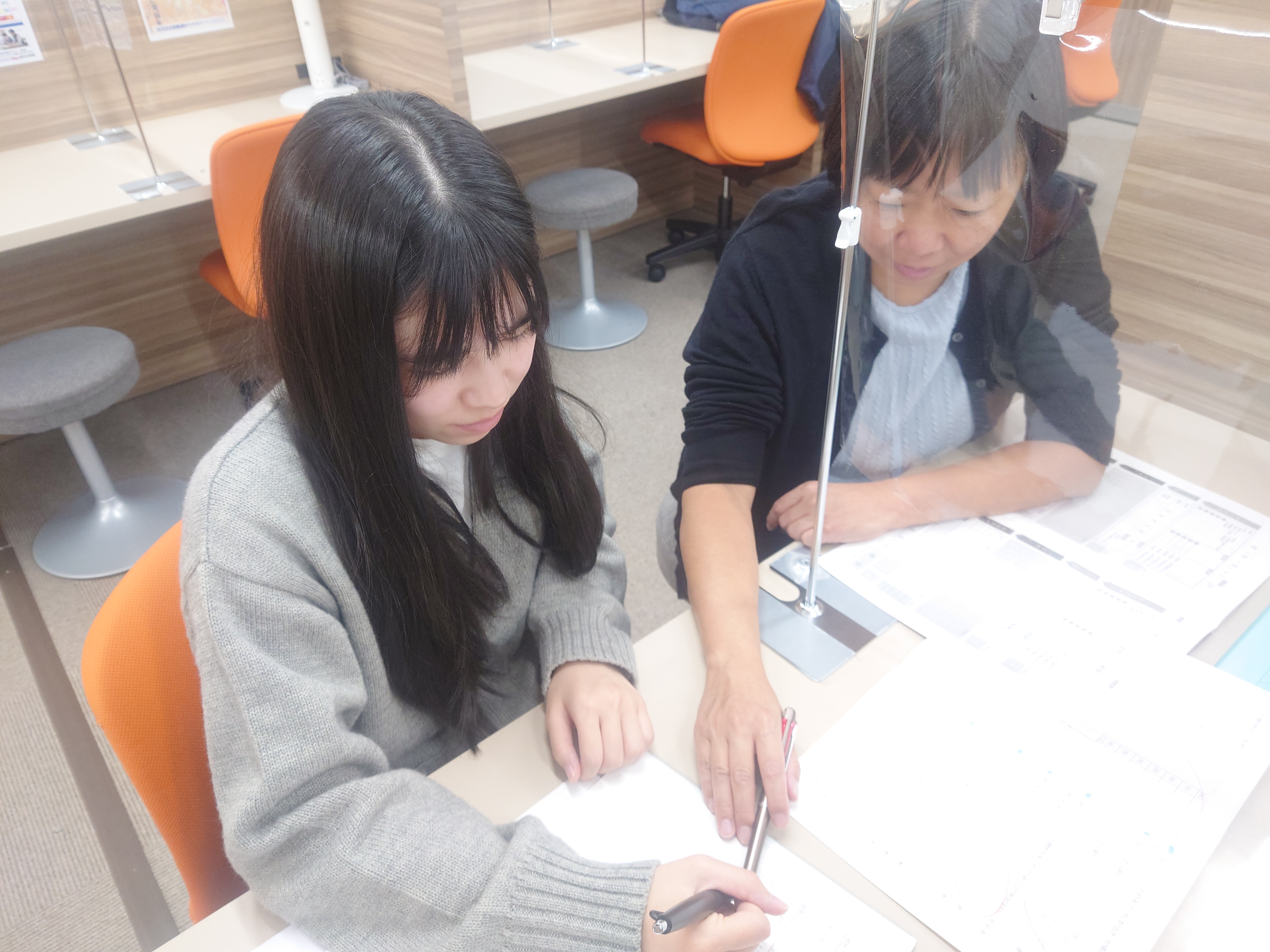 マンツーマン指導で自分のペースで学習！