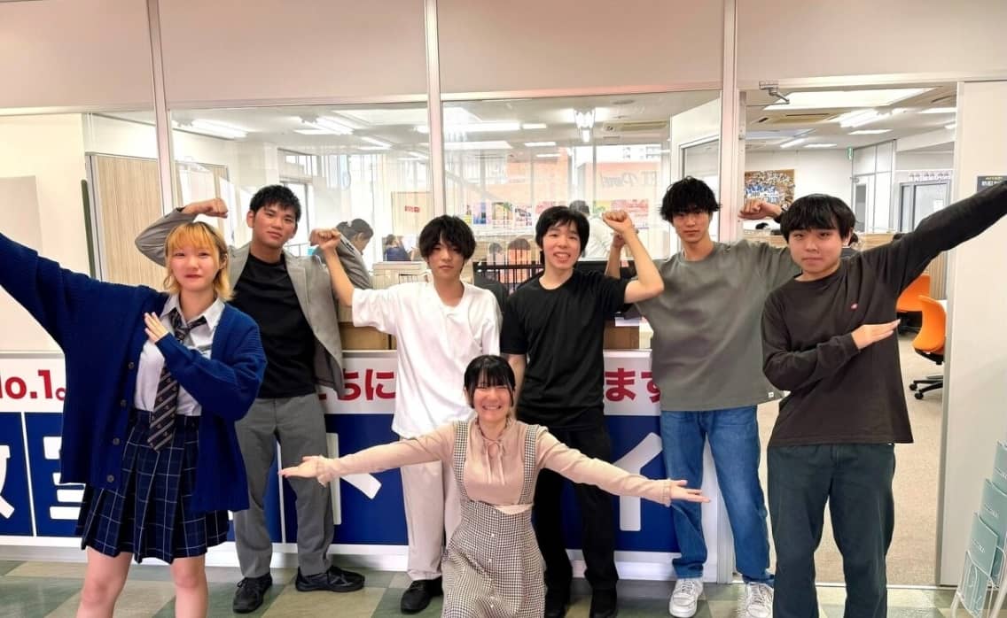 先輩たちがお出迎え