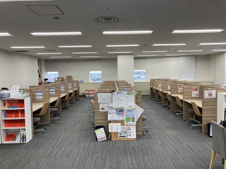 明るい環境で気持ちよく授業が受けられます