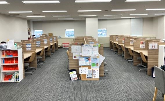 明るい環境で気持ちよく授業が受けられます