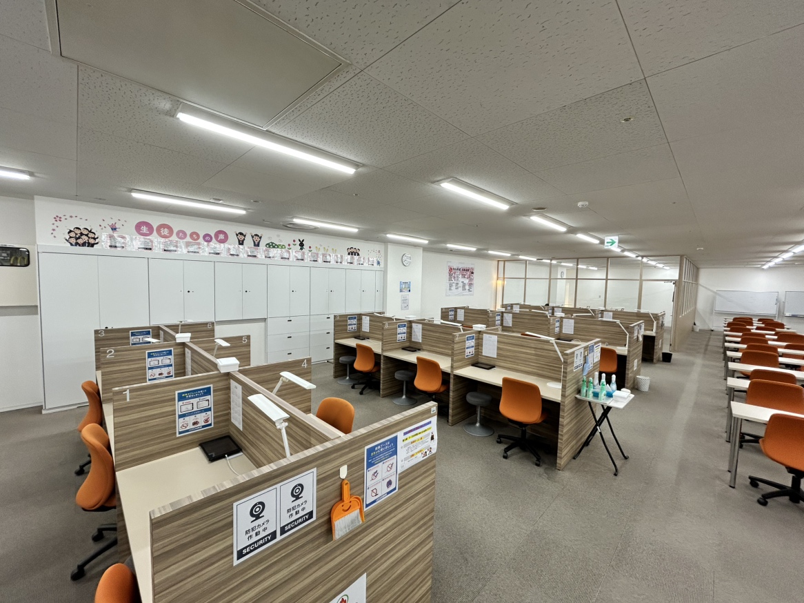 開放感のある広いキャンパスです